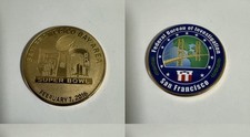 FBI San Francisco Super Bowl Challenge Coin 2016 SF Bay Area picture