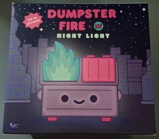 100% Soft Magical Trash Edition Dumpster Fire Figure Rare Night Light picture
