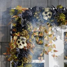 RETIRED Grandin Road Graveyard Garland picture
