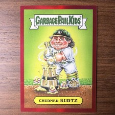 2026 Bowman Chrome Baseball Garbage Pail Kids Nick Kurtz Churned Kurtz RED /5 picture