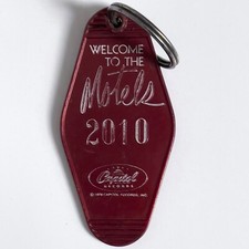 Vintage 1979 THE MOTELS band promo plastic retro motel keychain Martha Davis picture