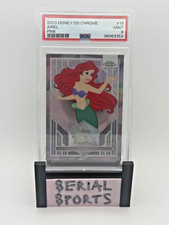 2023 Topps Chrome Disney 100 Ariel Pink Refractor #237/399 PSA 9 picture