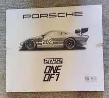 Porsche 2022 One of 1 Calendar WAP0920620N022 NIB picture