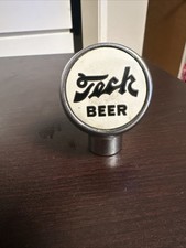 VERY RARE 1940s ORIGINAL TECH BEER CHROME BALL TAP KNOB,ROBBINS ATTLEBORO  MASS picture