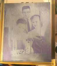 Authentic Vintage 1959 Newspaper Printing Block – Watauga Democrat (Boone, NC) picture