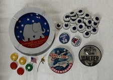 Vintage 1984 Republican National Convention Metal Ashtray Dallas Texas RNC GOP picture