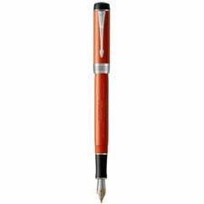 Parker Duofold Centennial Fountain Pen Classic Big Red Vintage New In Bx 1931375 picture