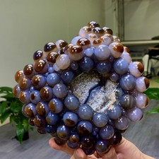 4.24LB Natural Gobi Agate Eye Agate grape shape Crystal mineral picture