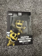 Youtooz Haunted Golden Freddy Vinyl Figure Five Nights at Freddy's Boxed #29 picture
