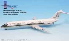 Inflight IF932006 USN Douglas C-9B Skytrain 2 VR-57 4607 Diecast 1/200 Jet Model picture