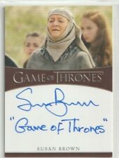 GAME OF THRONES Season 8 Inscription Autograph Card SUSAN BROWN SeptaMordane GoT picture