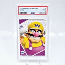 2022 Panini Nintendo Super Mario Wario #35 Character Card Close Up picture