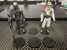 Original And Retro Star Wars THIN Action figure stands QTY 70 picture