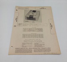 VTG Howard Sams 1947 Radio Photofact Folder Masco Model MAP-120 picture