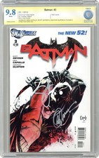 Batman #3A Capullo 1st Printing CBCS 9.8 Witnessed Sig 2012 picture