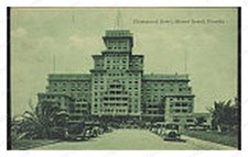 Miami Beach Florida Fleetwood Hotel Standard Postcard COPY RPPC picture