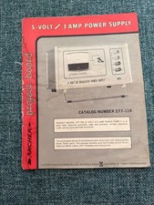 FREE SHIP 1970s? Archer Radio Shack 5 Volt 3 Amp Regulated Power Supply Manual picture
