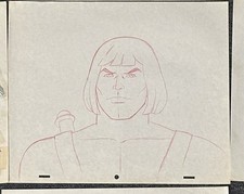 1980s He-Man MOTU Original Filmation Animation Production Drawings Lot of 5 picture