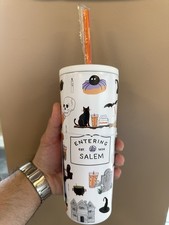Stainless Steel Salem Runs On Dunkin Tumbler - 2026 Halloween - New exclusive picture
