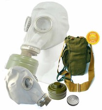 Gas mask GP-5 Gray Size-4 Extra Large Soviet USSR Military FULL SET Original picture
