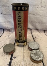 Vintage Copenhagen Snuff Chew Tobacco Store Dispenser Display Metal 15 Tin Cans picture