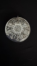 Vintage 1978 Towle Christmas Sterling Silver Ornament 8 Maids a Milking picture
