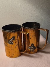 VICTORIA TAXCO  Copper & Sterling Silver (2) Mugs picture