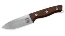 White River Ursus Cub 35 Knife Black O.D Linen Micarta Magnacut New picture
