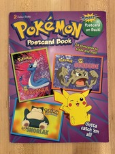 Vintage Pokémon Postcard Book - Complete With All 24 Cards - Golden Books 1999 picture