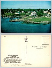 The East Wind Inn Waterfront Tenants Harbor Maine Postcard picture