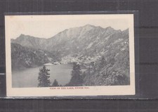 INDIA, NAINITAL, NYNEE TAL, VIEW OF THE LAKE, c1910 ppc., unused. picture