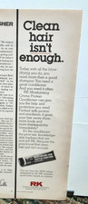 1979 Redken Lab Creme Protein Hair Conditioner Vintage Print Ad picture