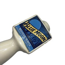Blue Moon Belgian White Draft Wheat Ale Beer Tap Keg Handle 10