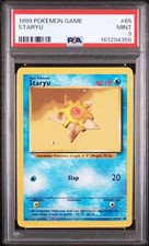 1999 POKEMON GAME #65 STARYU PSA 9 MINT BASE SET UNLIMITED picture