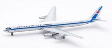 DC-8-63CF Loftleidir TF-FLC Polished With Stand 1:200 Inflight200 IF863LL0923P picture