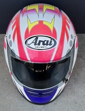 Vintage 1993 Arai Quantum/s World Champ Tetsuya Harada Replica Motorcycle Helmet picture