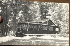 Pearson Pickerel WI Rollingstone Lake Resort Real Photo Postcard Wisconsin picture