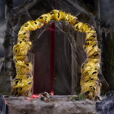 7 FT H 6.6 FT W Grave & Bones LED Twisted Souls Archway picture