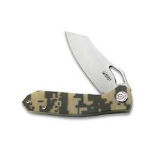 Kubey Knife Drake Liner Lock Folding Knife 3.46in S30V Steel Blade G10 Handles - picture