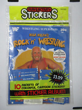 1986 Hulk Hogan's Rock n Wrestling Play & Activity Book  10 Sticker Packs picture