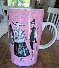 Metropolitan Museum of Art Mug 2011 MMA Ruben Toledo Fashion Illustration Pink picture