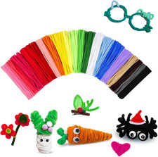 Pipe Cleaners Craft,400PCS Pipe Cleaners Bulk,Juegos para Niños,Craft Supplies,A picture