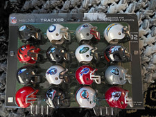 NFL Helmet Tracker 32-Pack Mini Helmet Set/Bundle, Multicolor picture