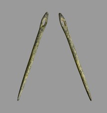 Ancient Phoenician Bronze Sail Sewing Needle 6.5cm Maritime Tool c. 1000-500 BC picture