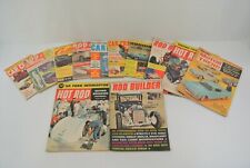 Hot Rod Builder Motor Trend Car Craft Car Magazine 1950s Lot of 10 Vtg picture