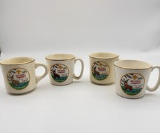 Set Of 4 Vintage Boy Scouts America BSA 1969 National Jamboree Idaho Mug picture
