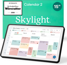 Skylight Calendar 2 - 15-Inch Full HD Touchscreen Digital Calendar, Featured on picture