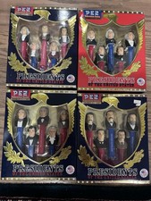 Presidents Pez Set Dispensers Volumes  1-2-4-5 In Original Boxes  picture