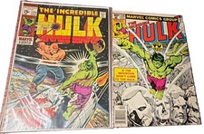 Marvel The Incredible Hulk Bronze Age Comic Book Lot (2 Issues) picture