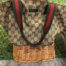 Vintage Authentic Gucci monogram Sheri purse picture